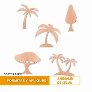 Apliques Laser ARBOLES