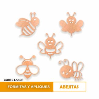 Apliques Laser ABEJITAS