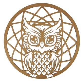 Mandala Buho En Fibrofacil