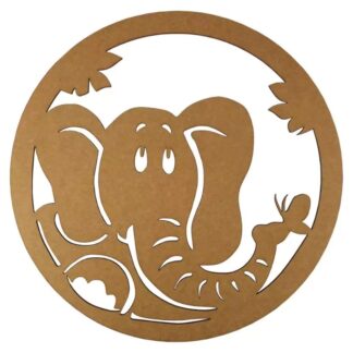 Mandala Elefante En Fibrofacil