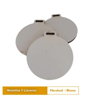 Medallas en Fibrofacil BLANCO