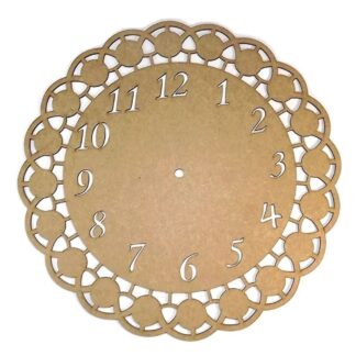 Reloj Ondas De Pared En Fibrofacil 29cm