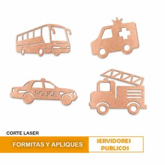 Apliques Laser SERVIDORES PUBLICOS