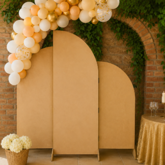 Panel arco de MDF para eventos 170 x 70 cm