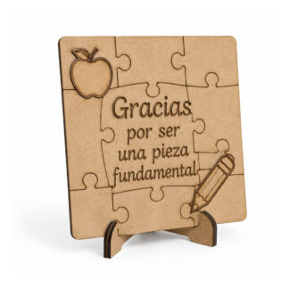 Rompecabezas Gracias por ser una pieza fundamental