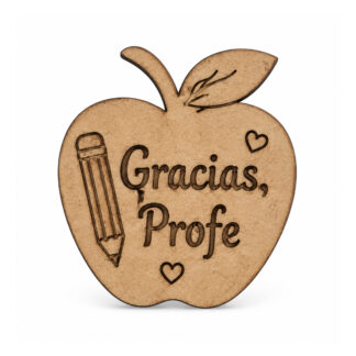 Imán de heladera Gracias Profe