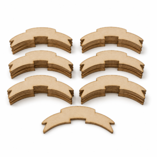 Cintas souvenir de MDF para personalizar – Pack de 20