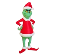 Figura 3D El Grinch Navidad – 18–20 cm