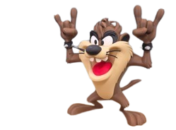 Figura 3D Demonio de Tasmania / Taz – 18–20 cm