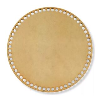 Base circular de MDF para tejer 30 cm
