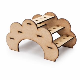 Puente porta chupetines de MDF – 25 unidades