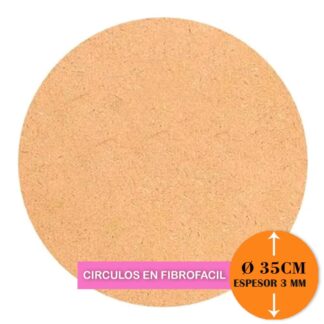 Círculo de MDF 3 mm – Ø 35 cm