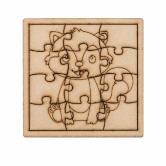 Rompecabezas infantil 10 × 20 cm – 12 piezas