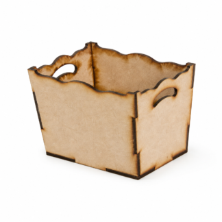 Cajoncito calado de MDF – 12 × 9 cm