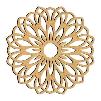 Mandala Flor Especial de MDF 15 cm