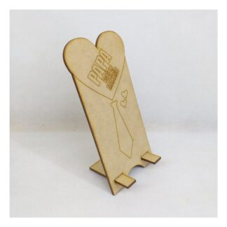 Soporte para Celular MDF Papá Eres un Gran Ejemplo – 18 × 8,5 cm