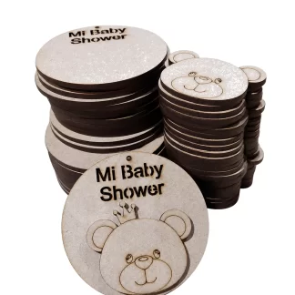 Pack x10 Souvenirs Personalizados MDF Grabados