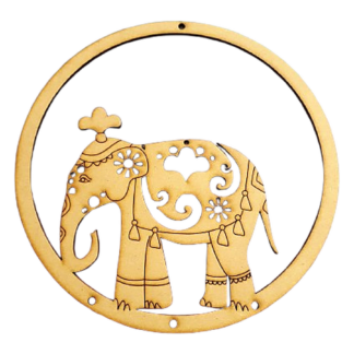 Elefante Mandala MDF