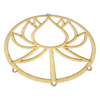 Mandala Loto Geométrico MDF