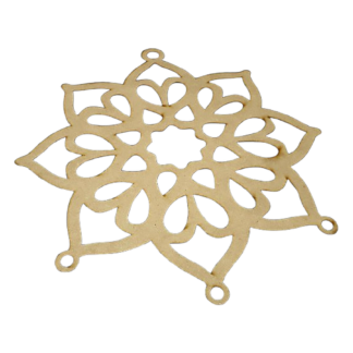 Mandala Flor Estrella MDF