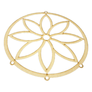 Mandala Flor de 6 Pétalos MDF