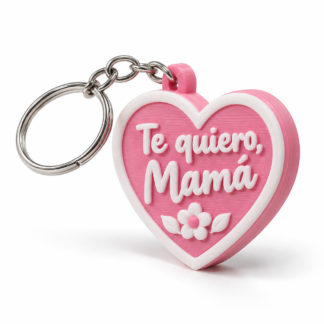 Rosa eterna Te quiero Mamá impresa en 3D